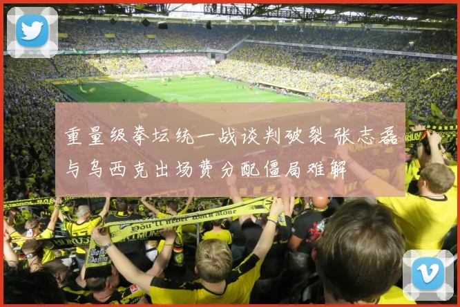 重量级拳坛统一战谈判破裂 张志磊与乌西克出场费分配僵局难解
